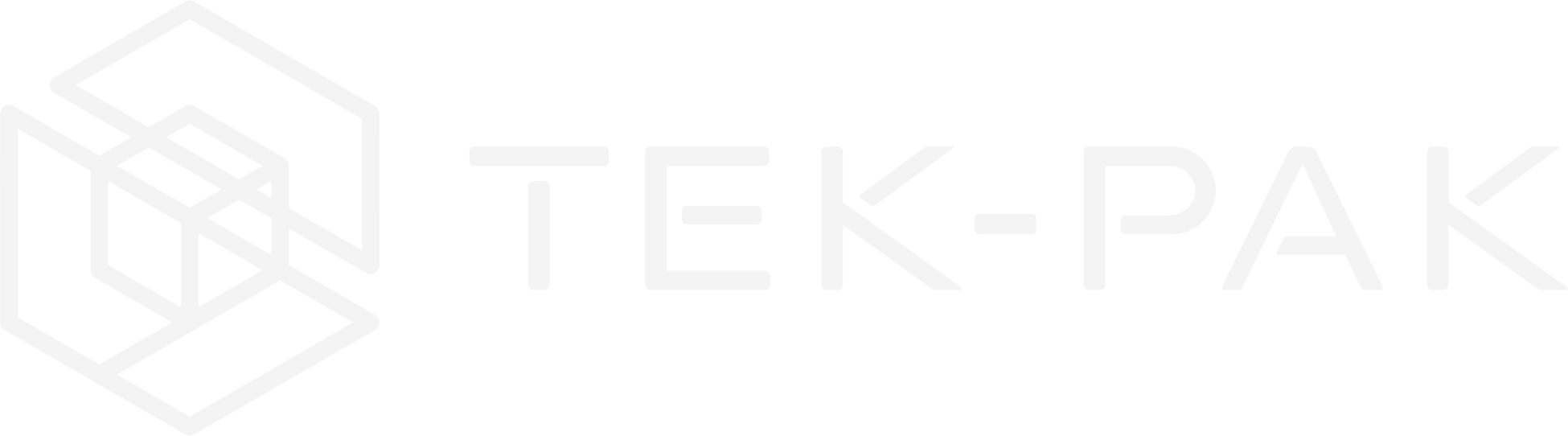 TEK-PAK - white logo